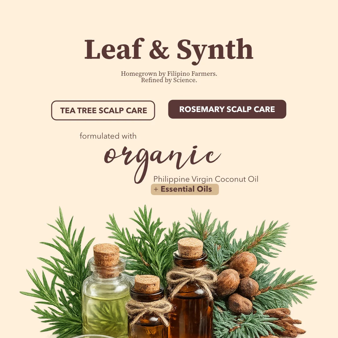 Leaf & Synth Essential Oil Scalp Care Collection