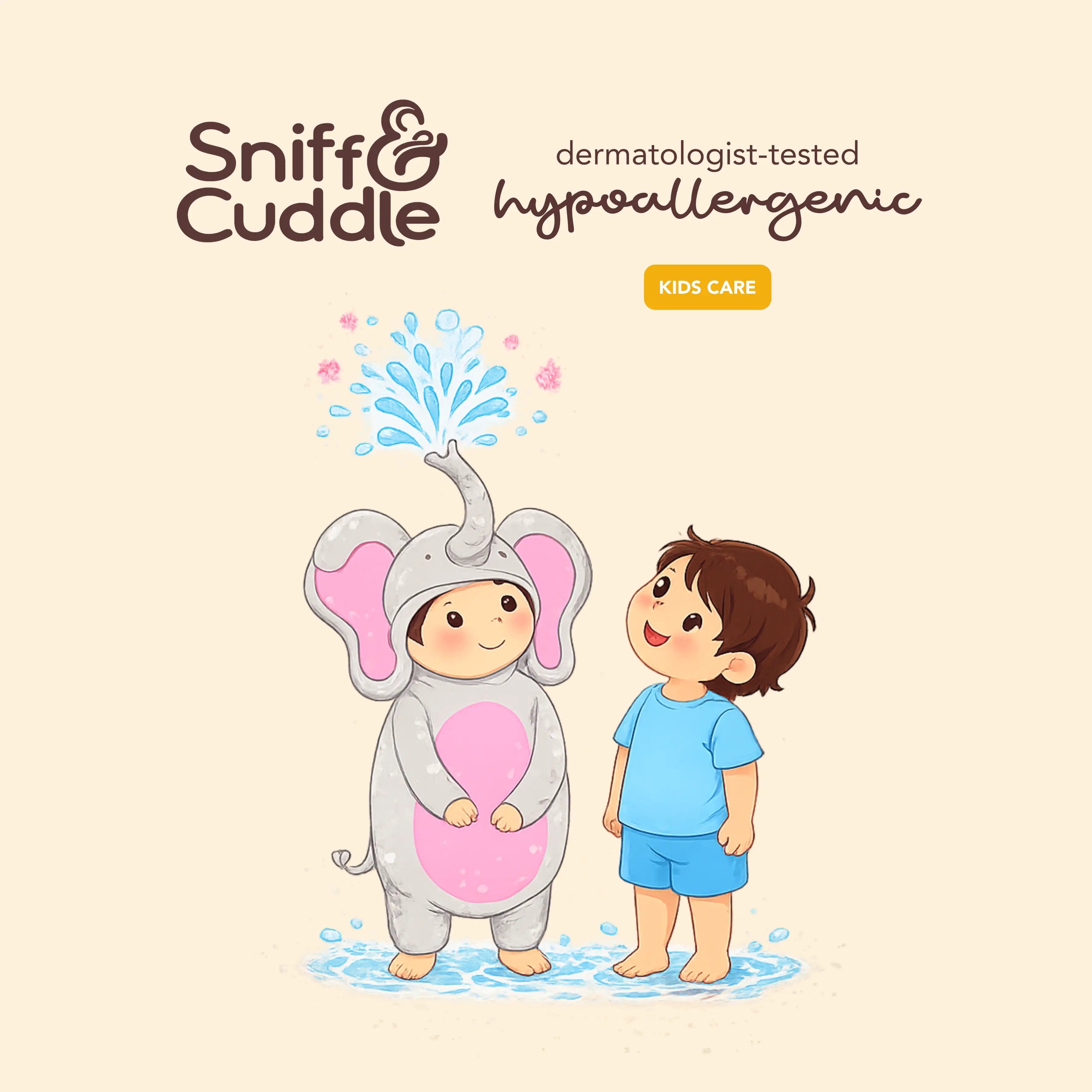 Sniff & Cuddle Hypoallergenic Kids Care Collection
