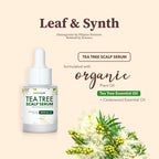 Leaf & Synth Tea Tree Scalp Serum with Cedarwood Essential Oil - Purify Scalp