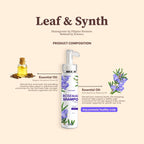 Leaf & Synth Rosemary Shampoo with Clove Essential Oil - Healthy Scalp