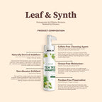 Leaf & Synth Tea Tree Shampoo with Cedarwood Essential Oil - Purify Scalp