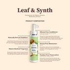 Leaf & Synth Coconut Conditioner with Aloe Vera Extract - Soothing Hydration & Scalp Comfort