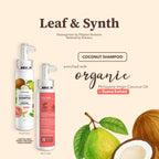 Leaf & Synth Coconut Shampoo with Guava Extract - Hair Fall & Scalp Defense