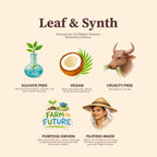 Leaf & Synth Coconut Shampoo with Aloe Vera Extract - Soothing Hydration & Scalp Relief