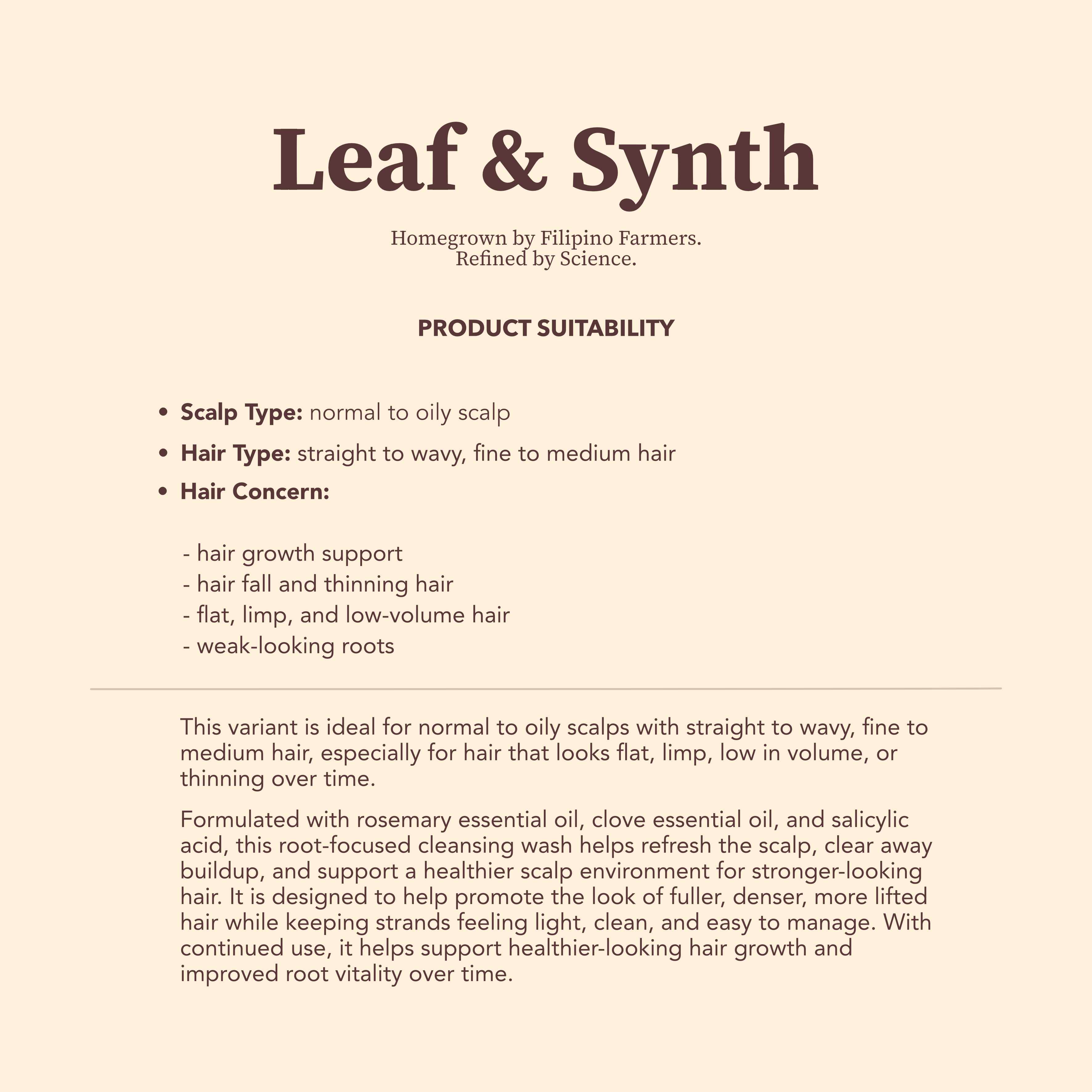 Leaf & Synth Rosemary Conditioner