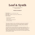 Leaf & Synth Tea Tree Scalp Serum with Cedarwood Essential Oil - Purify Scalp