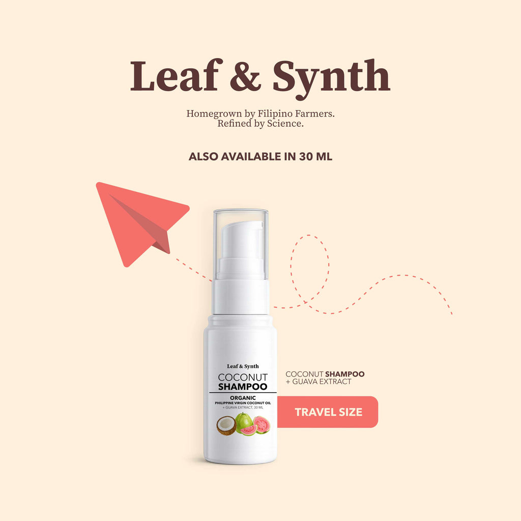 Leaf & Synth Coconut Shampoo with Guava Extract - Hair Fall & Scalp Defense